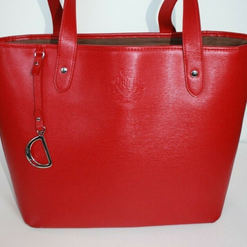 Ralph Lauren Sloan Street Classic Tote Bag
